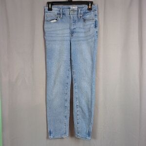 Good American Light Blue Ankle Jeans